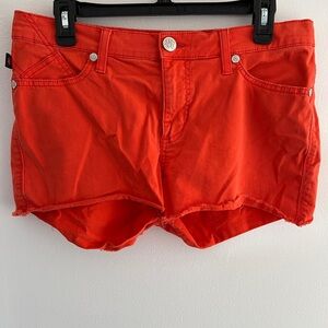 Rock and Republic Women's Orange Lolita Shorts